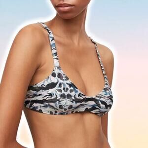 NWT ALLSAINTS Eva Oniyuri Bikini Top Sz Large